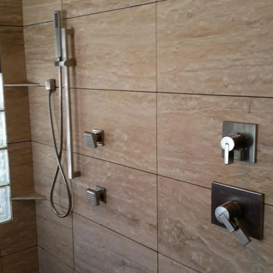 Shower fixture installation for Water Heater Replacement in Dinuba